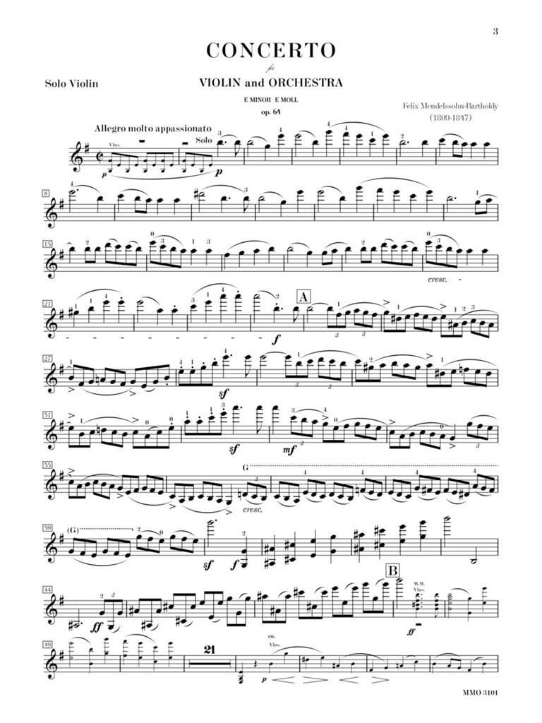 Mendelssohn - Violin Concerto in E Minor, Op. 64