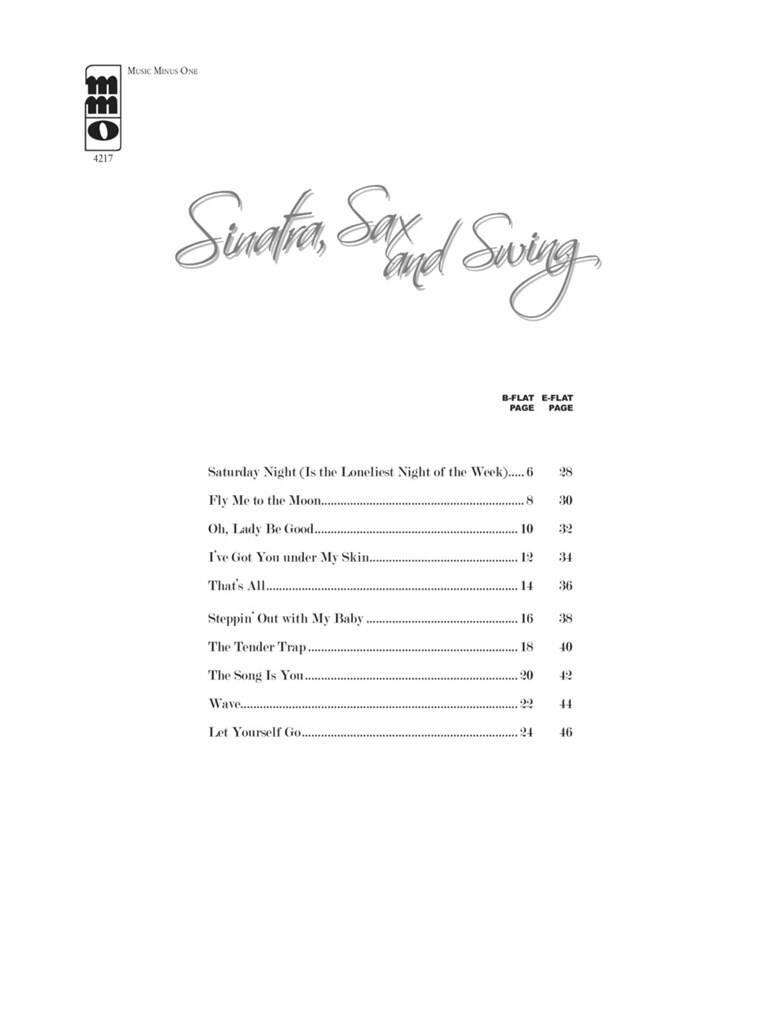 Sinatra, Sax and Swing