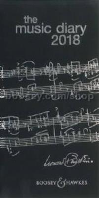 Music Diary 2018 - Black