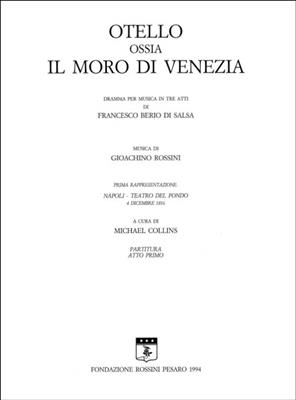 Otello Ossia Il Moro Di Venezia