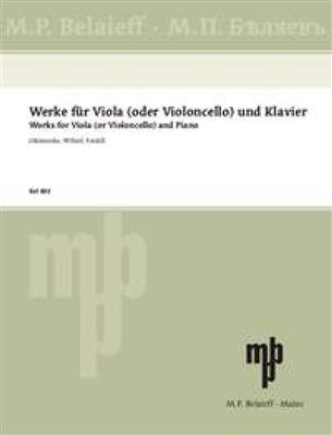 Werke für Viola (oder Violoncello) und Klavier